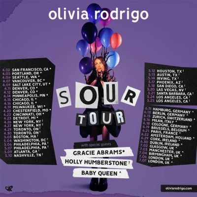 Olivia Rodrigo’s “Sour” Tour: A Deliciously Bitter Symphony of Teenage Angst and Triumph!